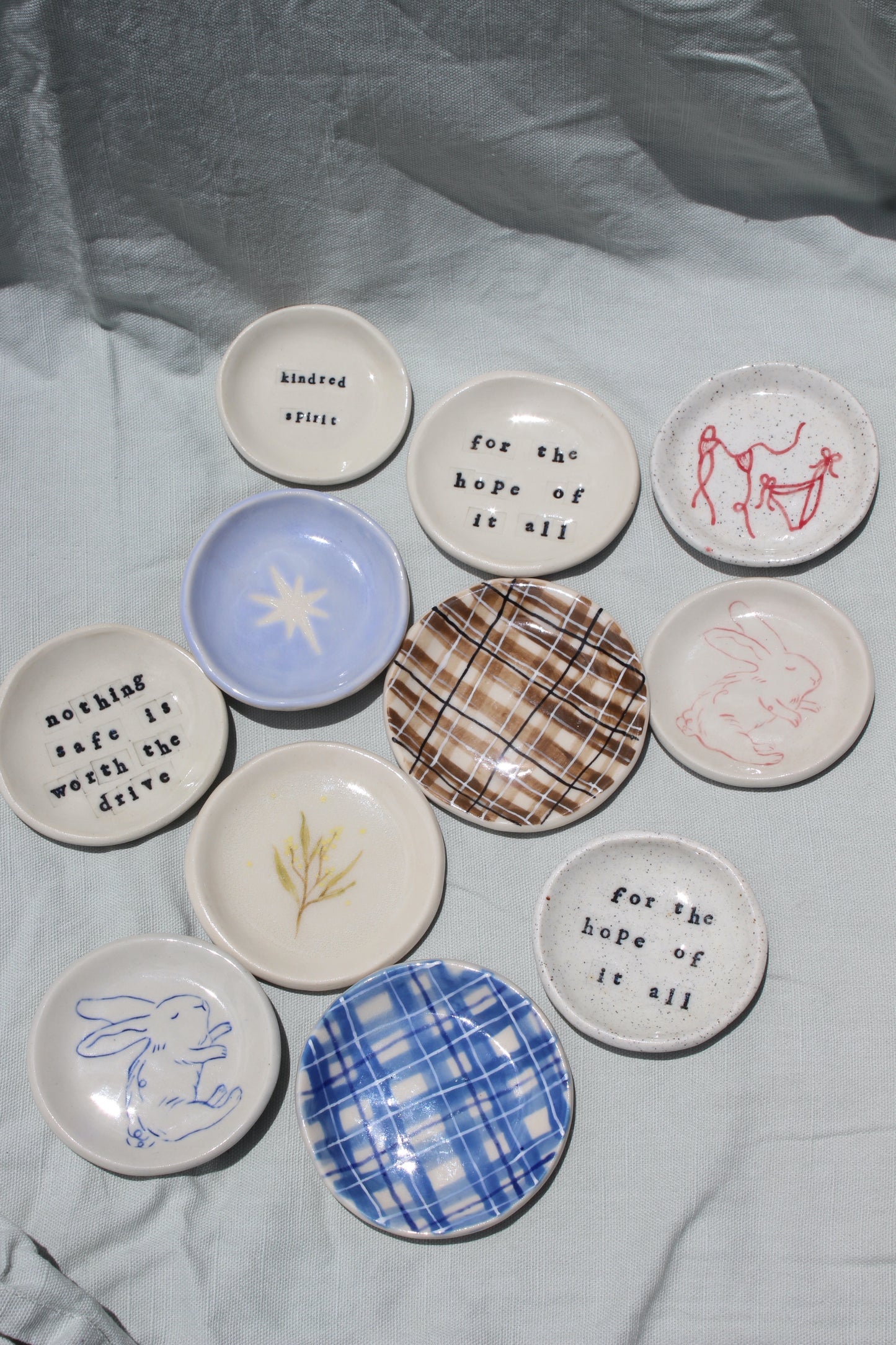 Lavender Star Ring Dish