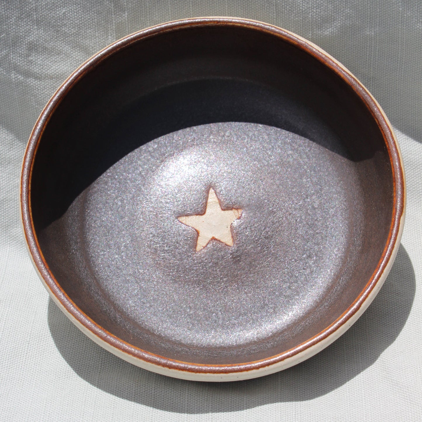 Espresso Star Plate