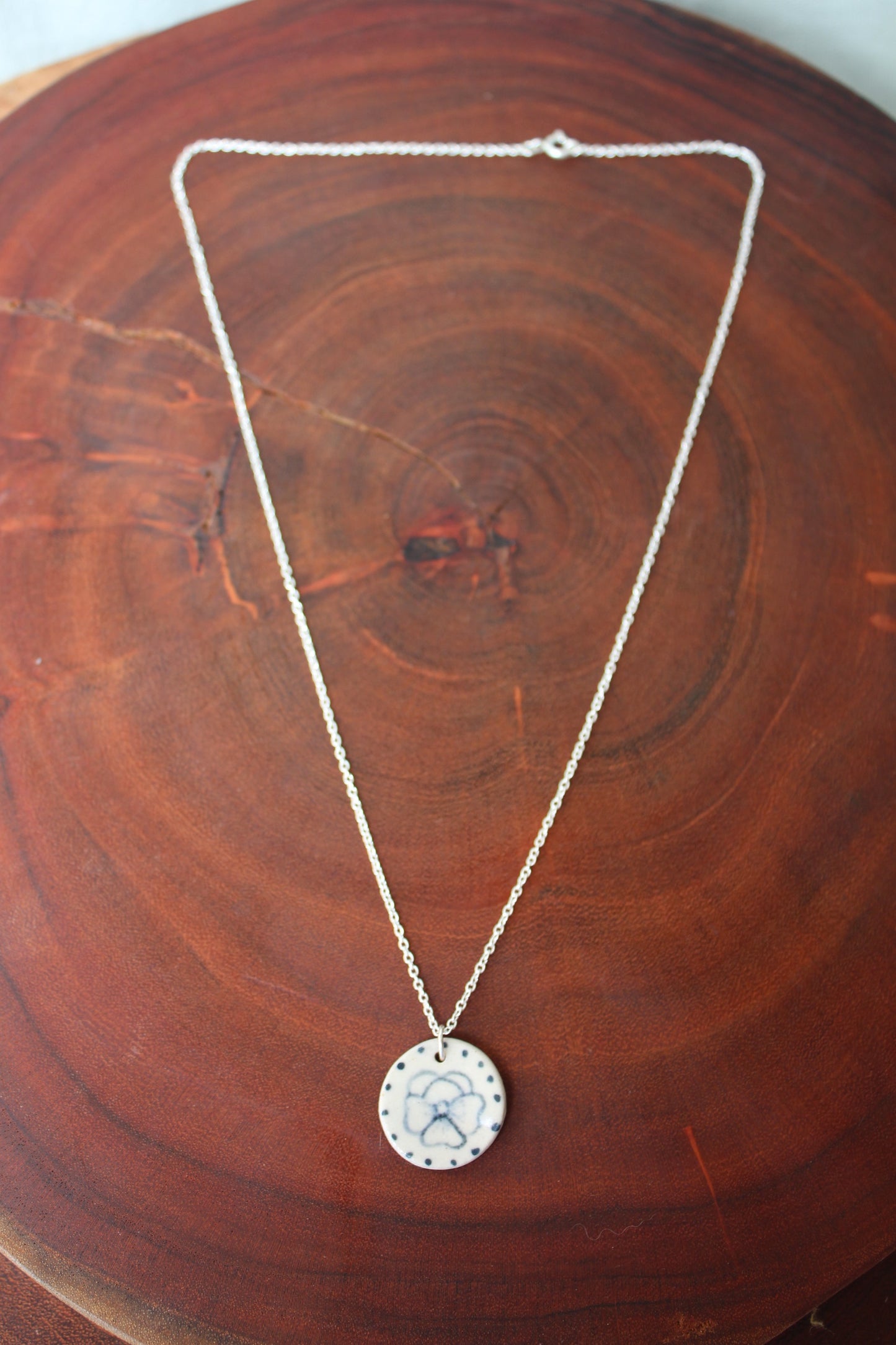 Pansy Necklace