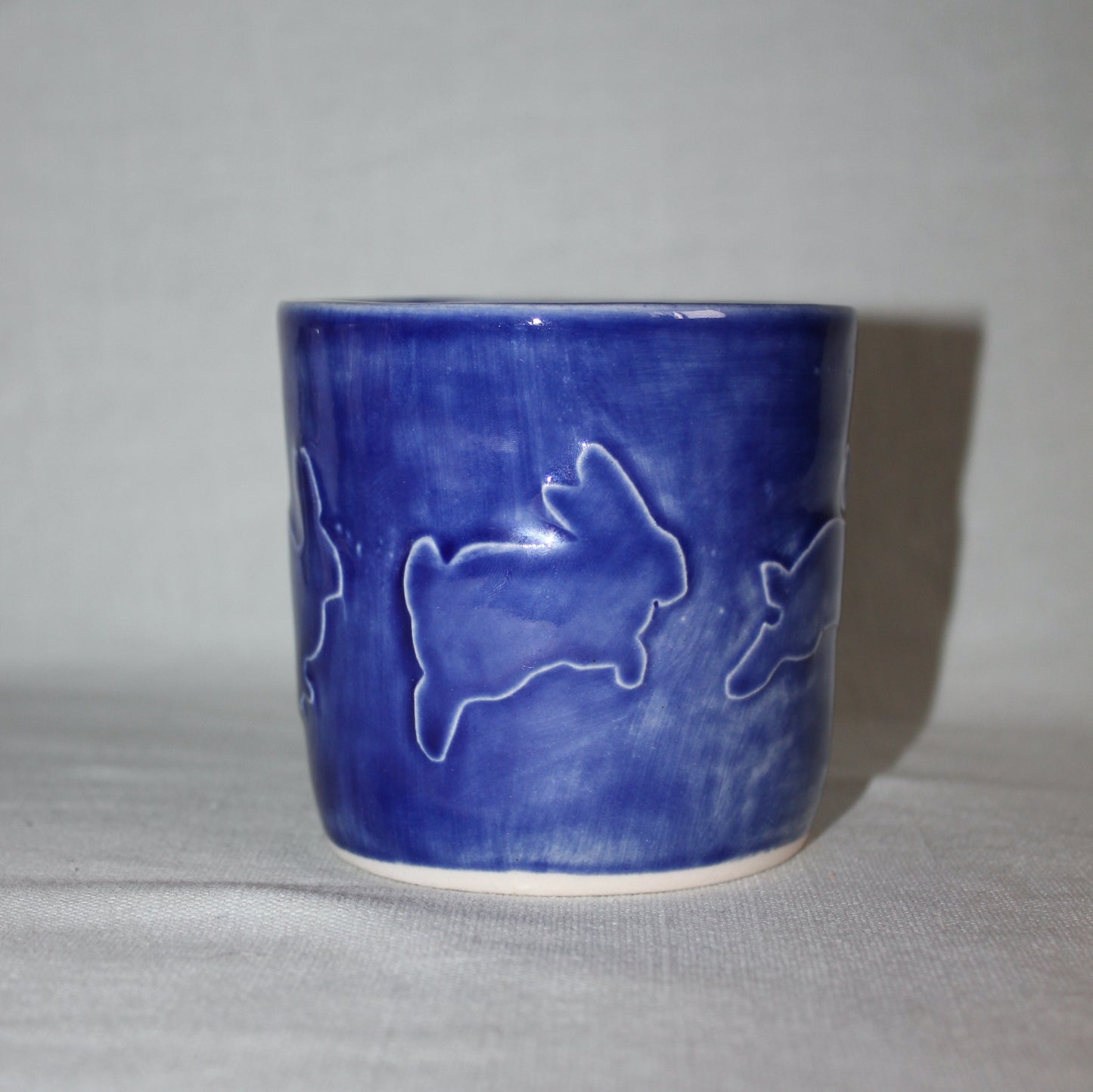 Sapphire Running Bunny Mug SAMPLE