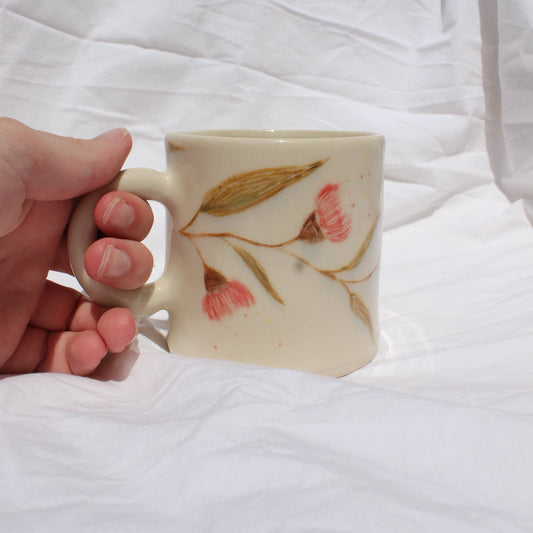 Pink Flowering Gum Mug Large