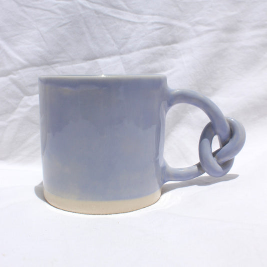 Lavender Pretzel Mug