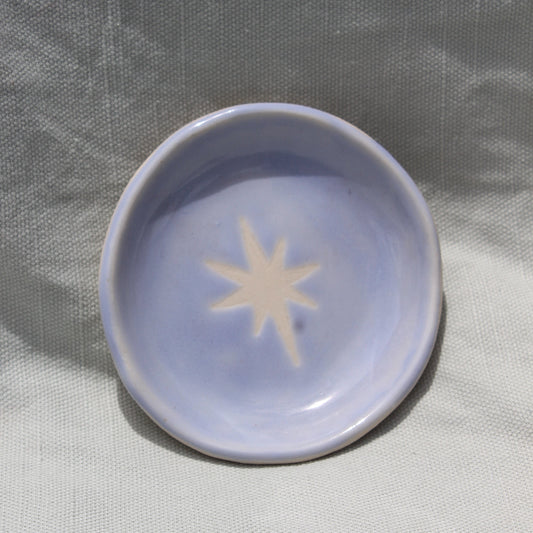 Lavender Star Ring Dish