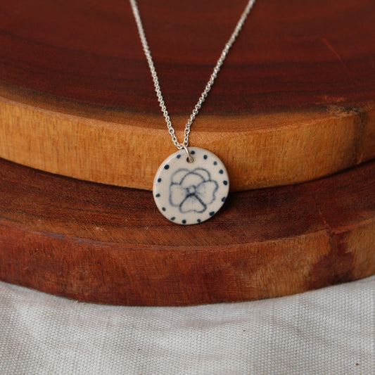 Pansy Necklace