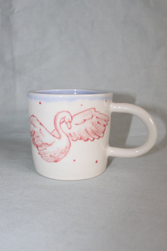 Blush Swan Mug SECONDS