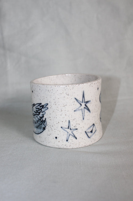 Birth of Venus Swan Mug SECONDS
