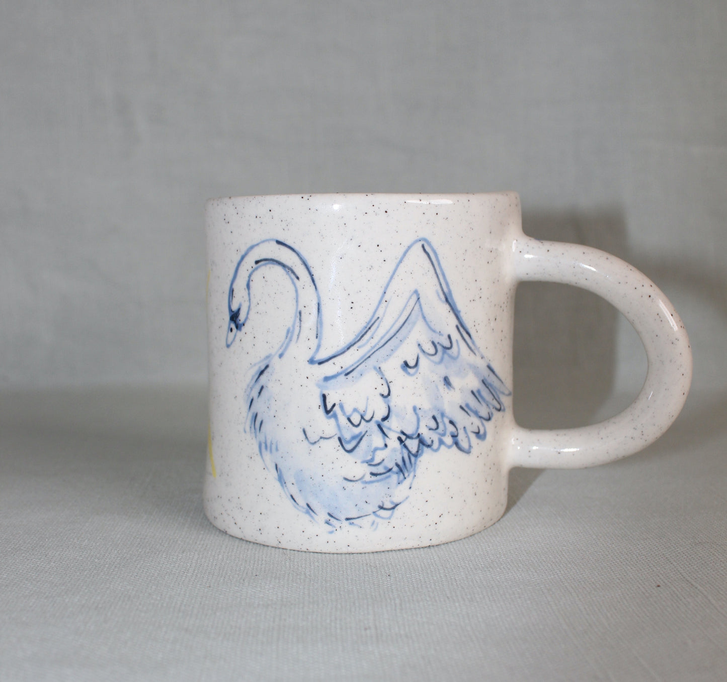 Gemini Swan Mug