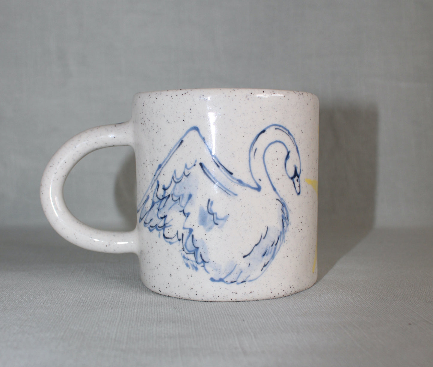 Gemini Swan Mug