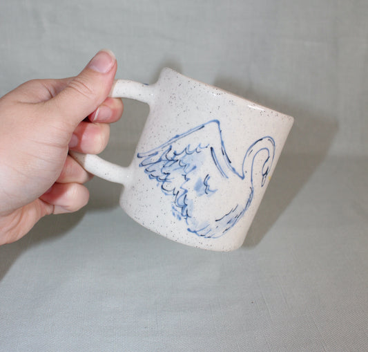 Gemini Swan Mug