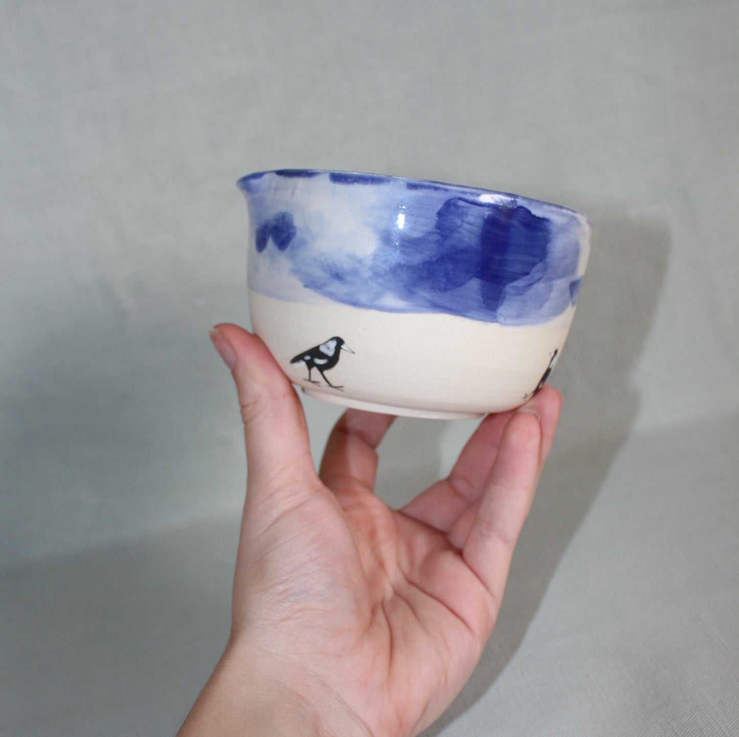 Sky Calico Maggie Matcha Bowl