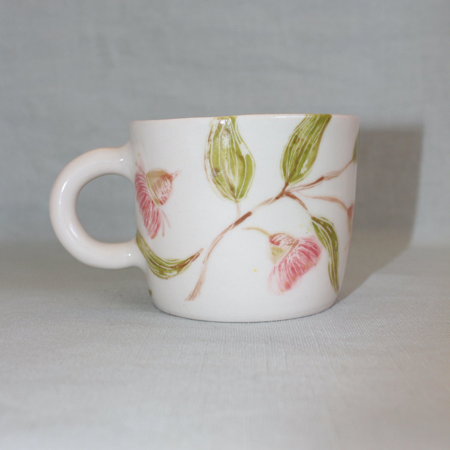 Red Flowering Gum Mug #1 SECONDS