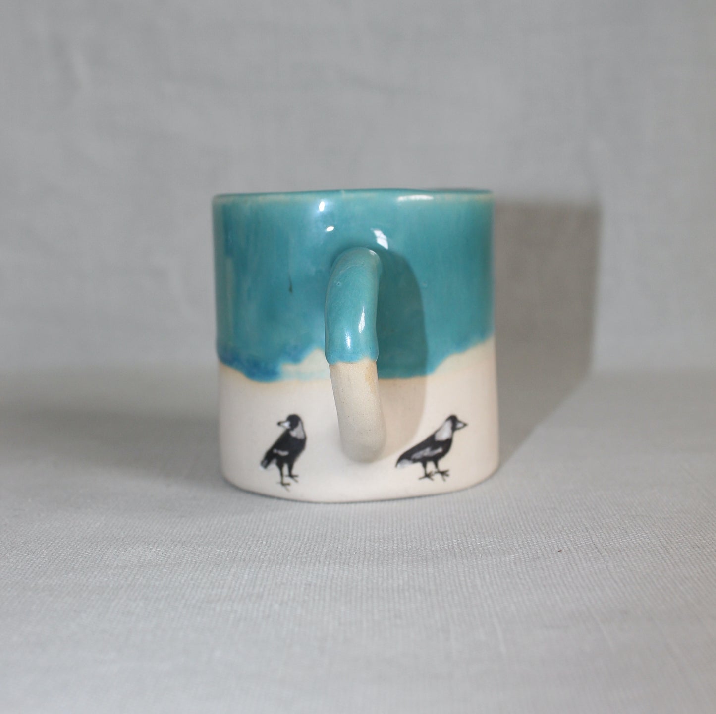 Teal Maggie Espresso Mug
