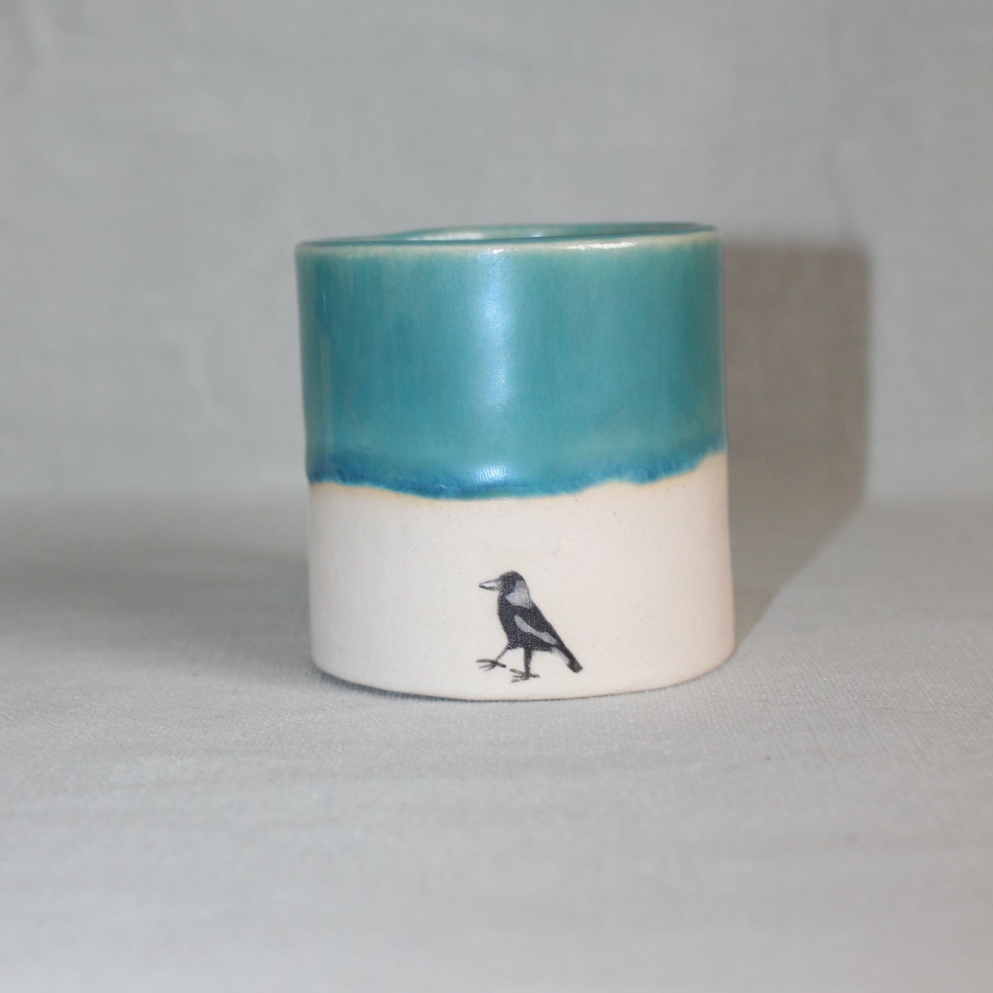 Teal Maggie Espresso Mug