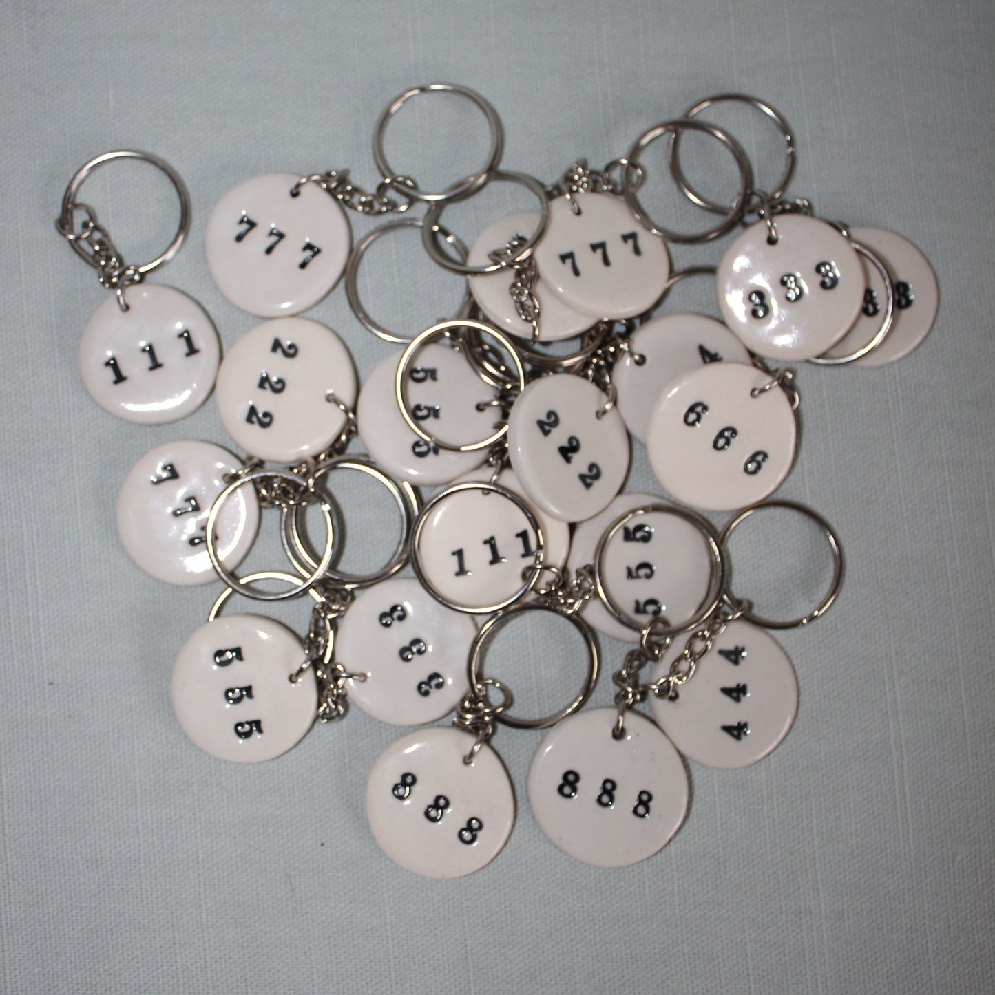 Angel Number Keyrings
