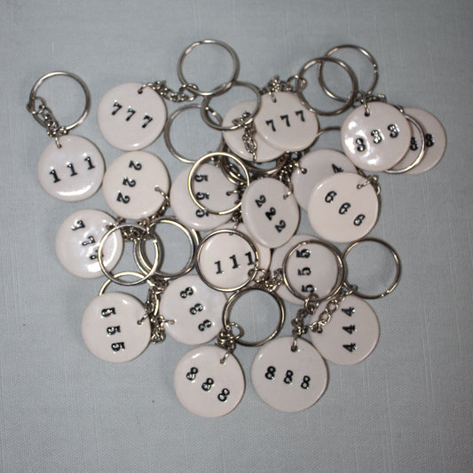 Angel Number Keyrings