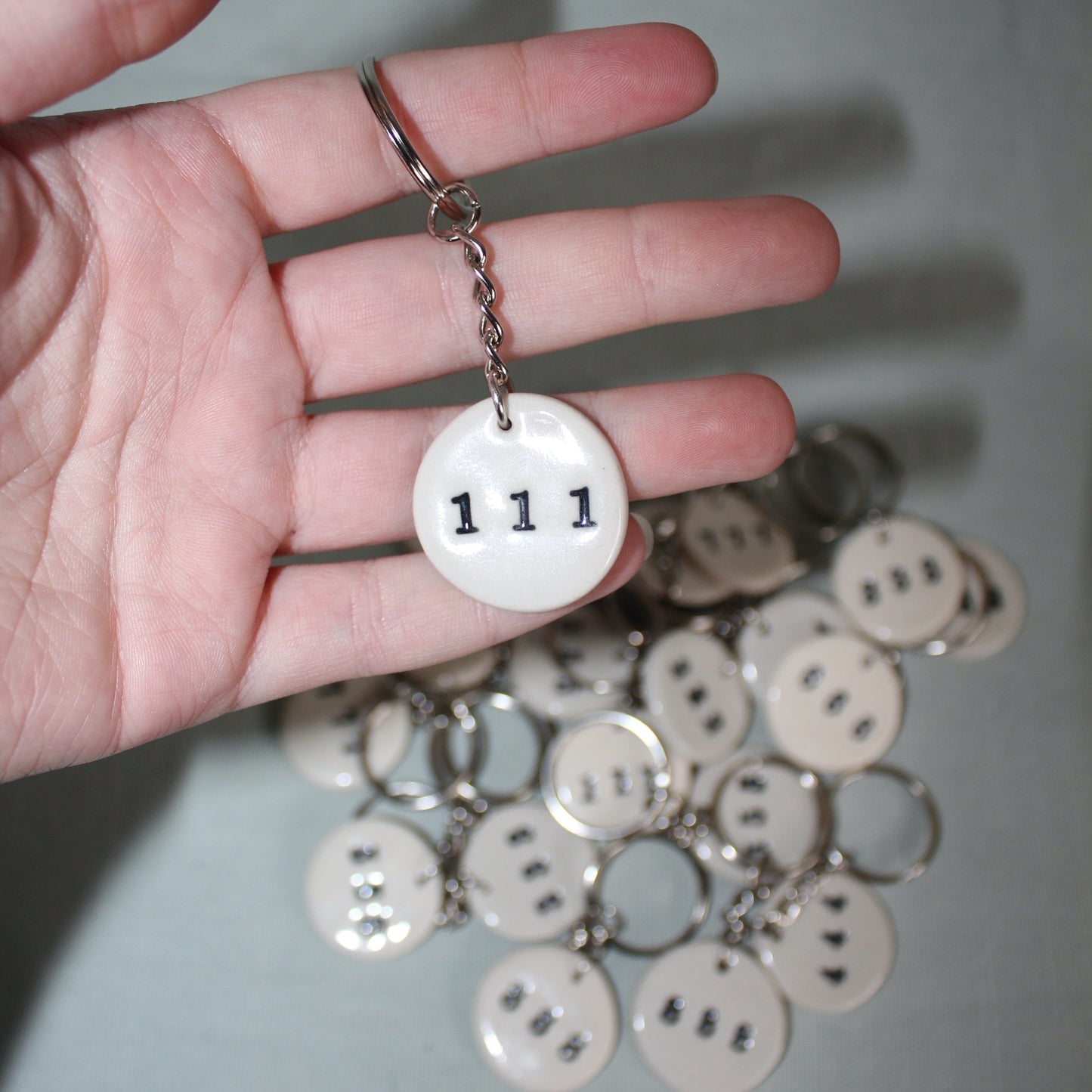 Angel Number Keyrings