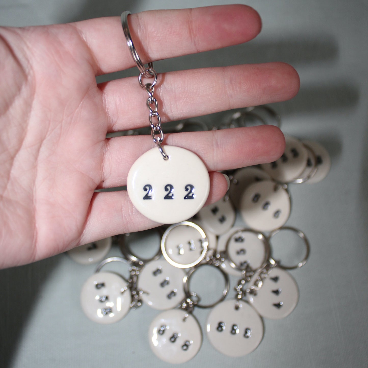 Angel Number Keyrings
