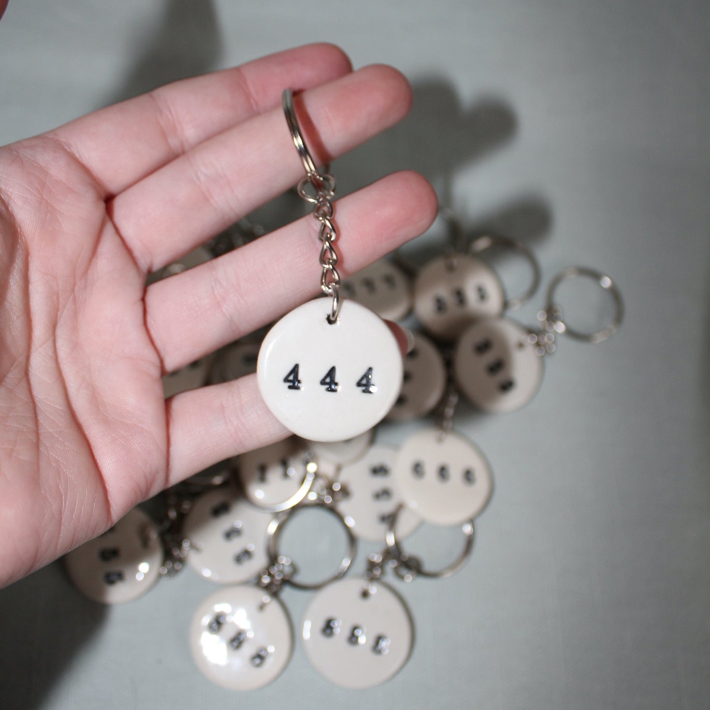 Angel Number Keyrings