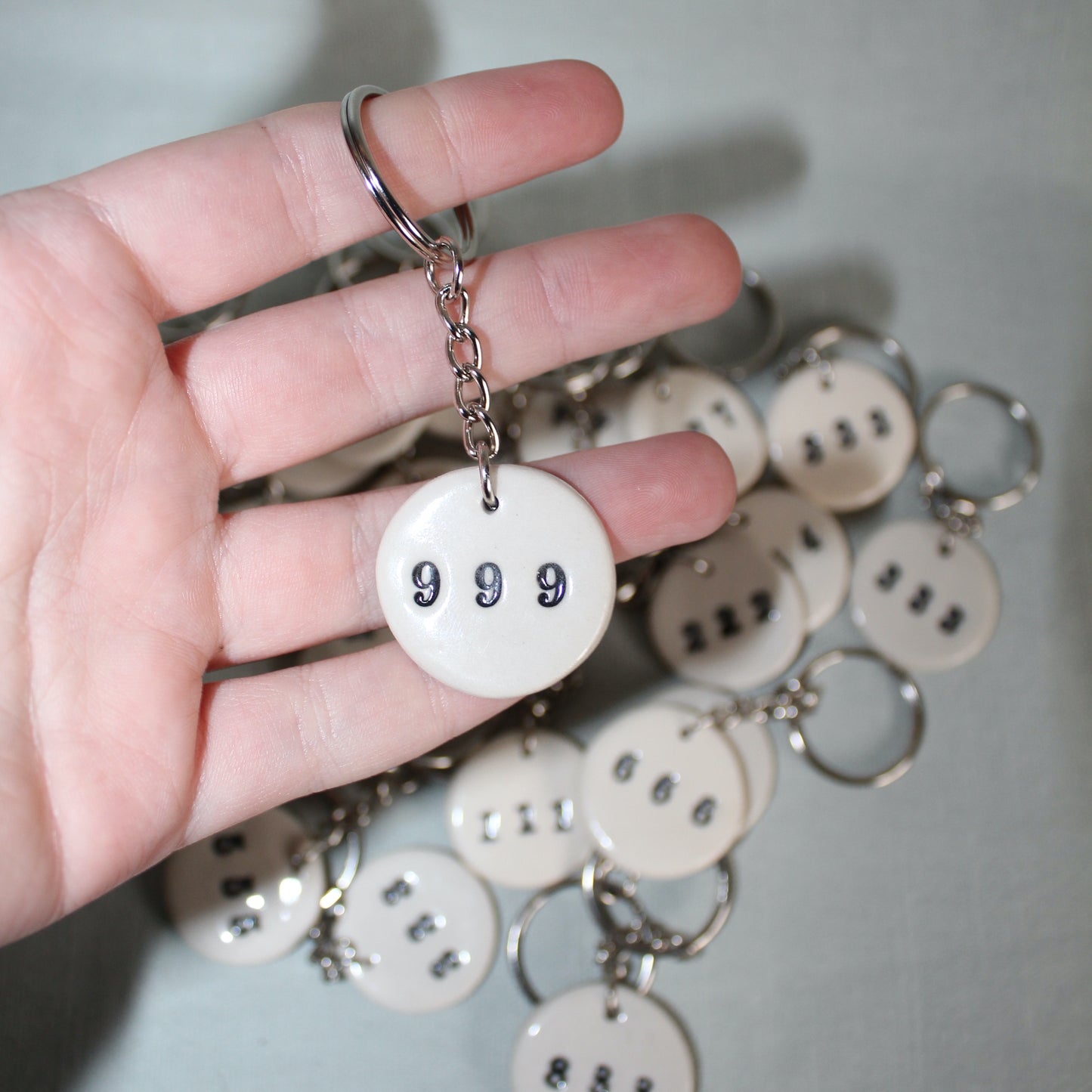 Angel Number Keyrings