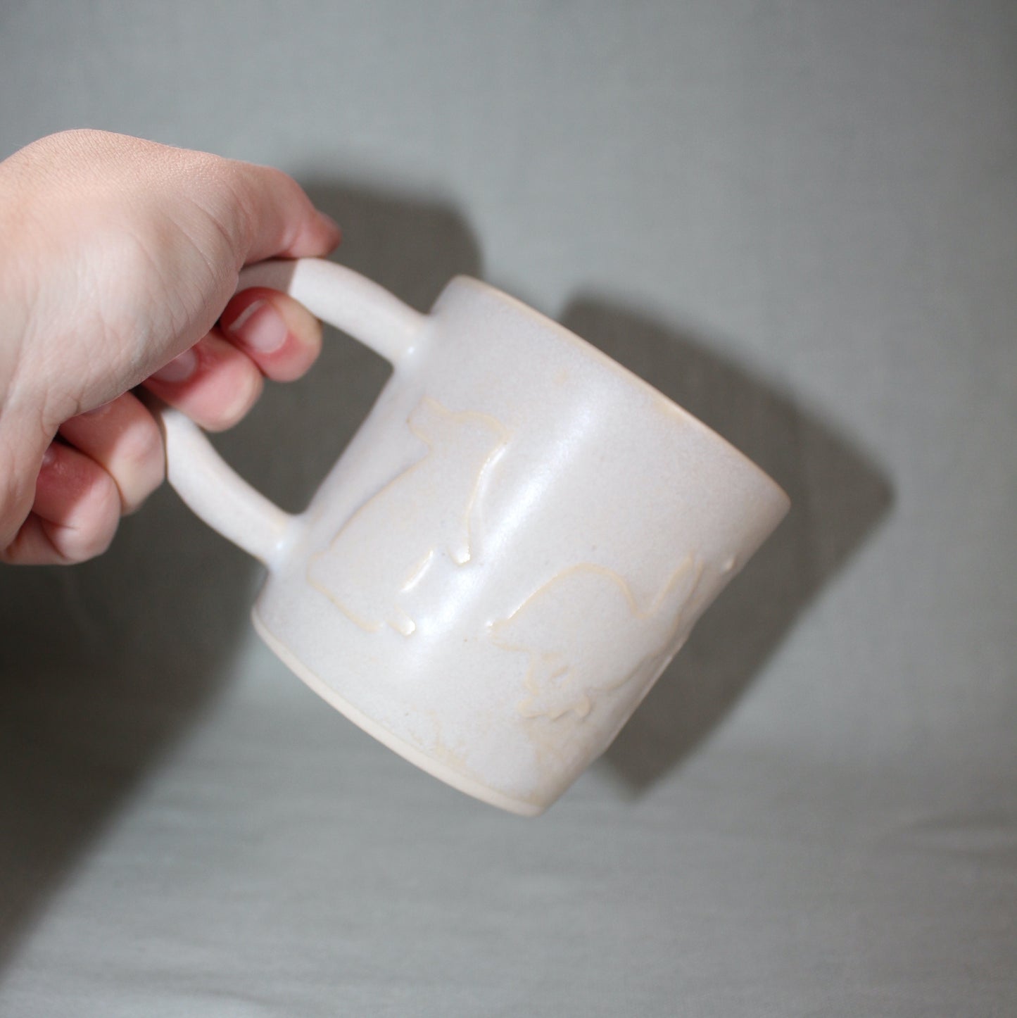 Sandstone Running Bunny Mug SAMPLE