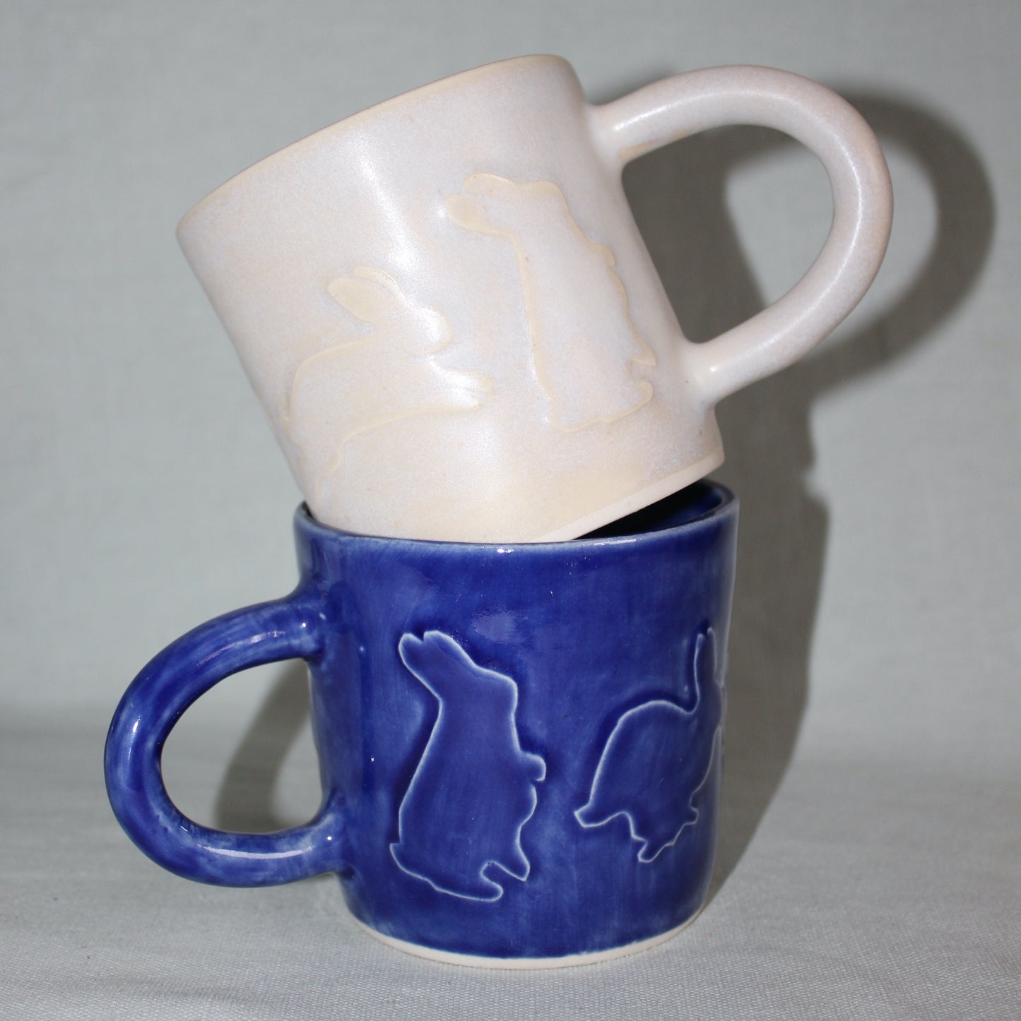 Sapphire Running Bunny Mug SAMPLE