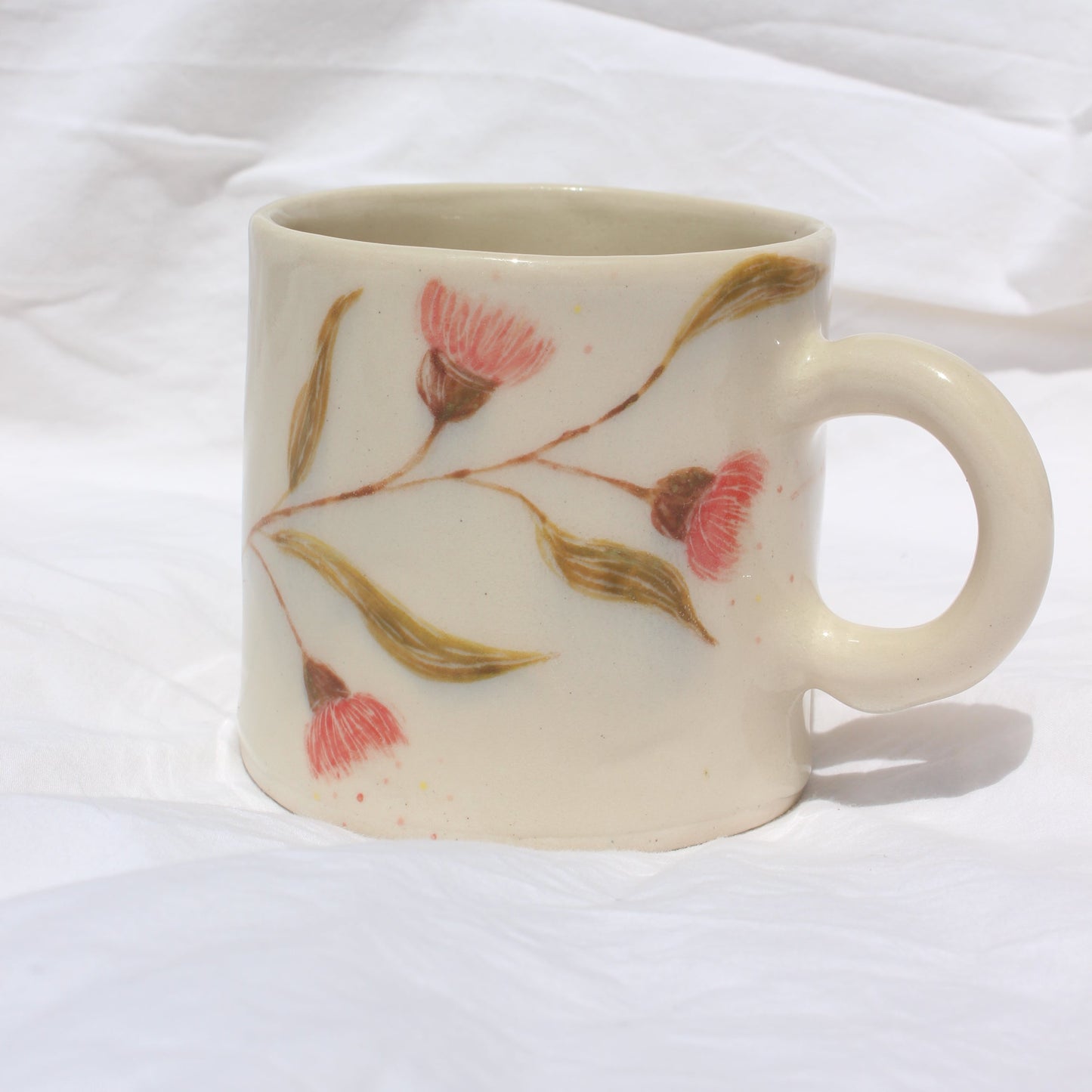 Pink Flowering Gum Mug Large