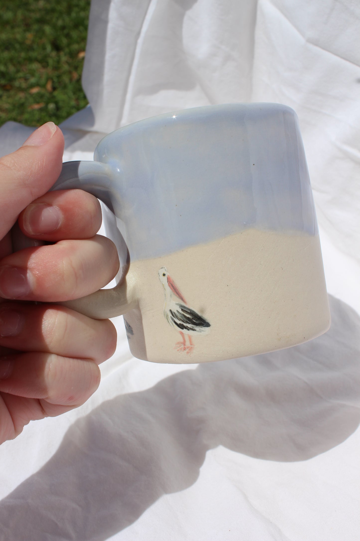 Lavender Mr. Percival Mug