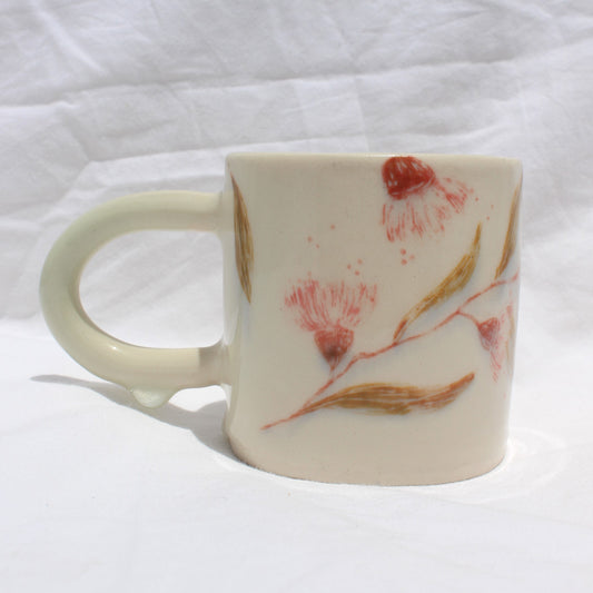Pink Flowering Gum Mug Small